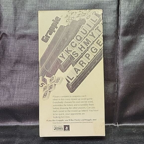 Vintage 1973 Parker Brothers GRAPPLE Word Game, complete in original box - Picture 2 of 8